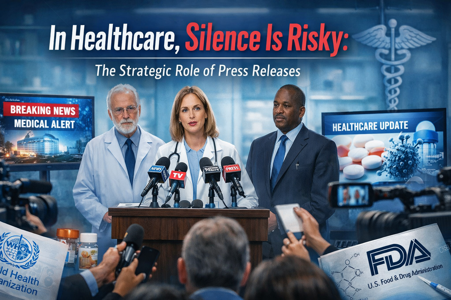 In Healthcare, Silence Is Risky: The Strategic Role of Press Releases