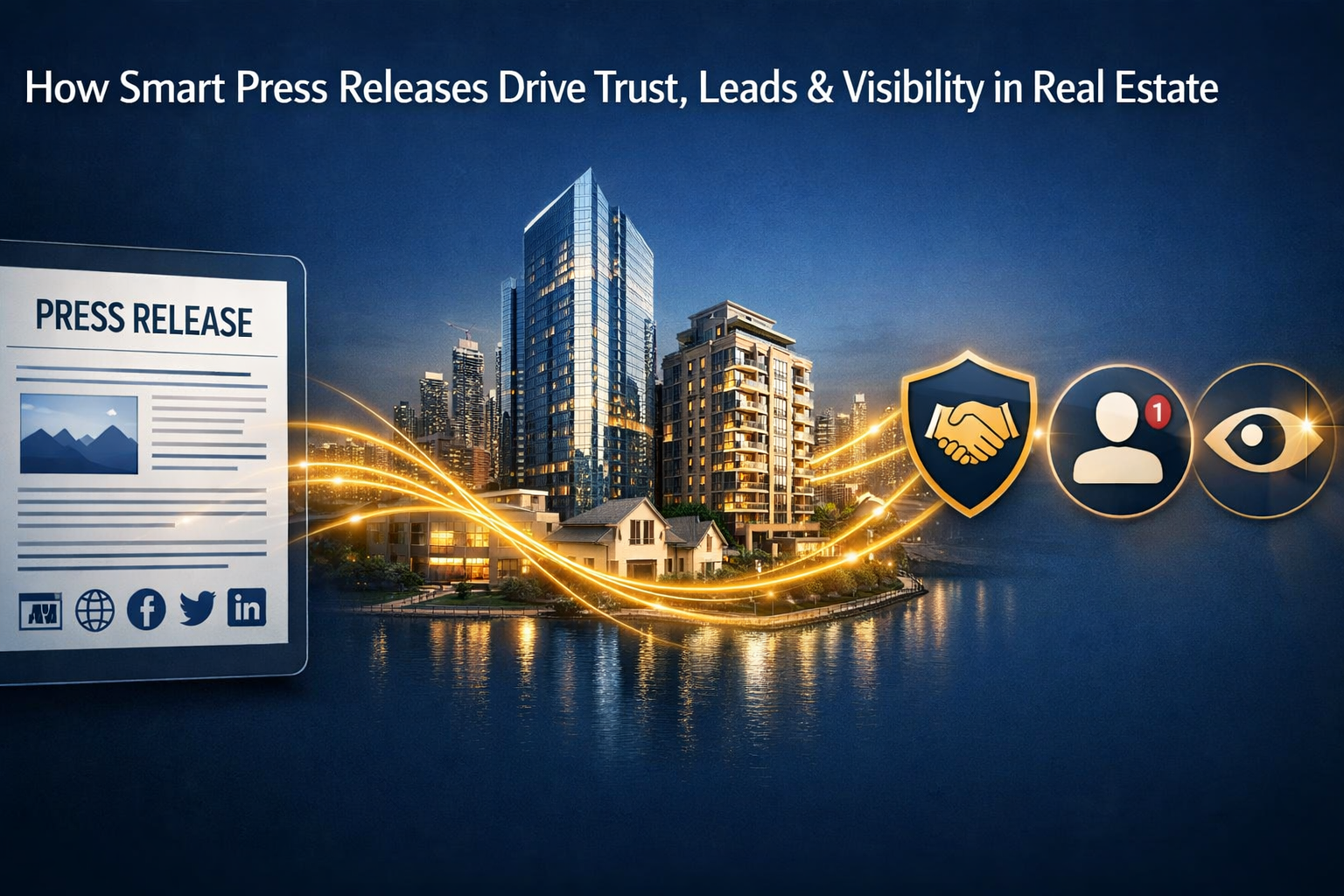 How Smart Press Releases Drive Trust, Leads & Visibility in Real Estate How Smart Press Releases Drive Trust, Leads & Visibility in Real Estate