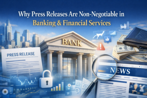 Why Press Releases Are Non-Negotiable in Banking & Financial Services