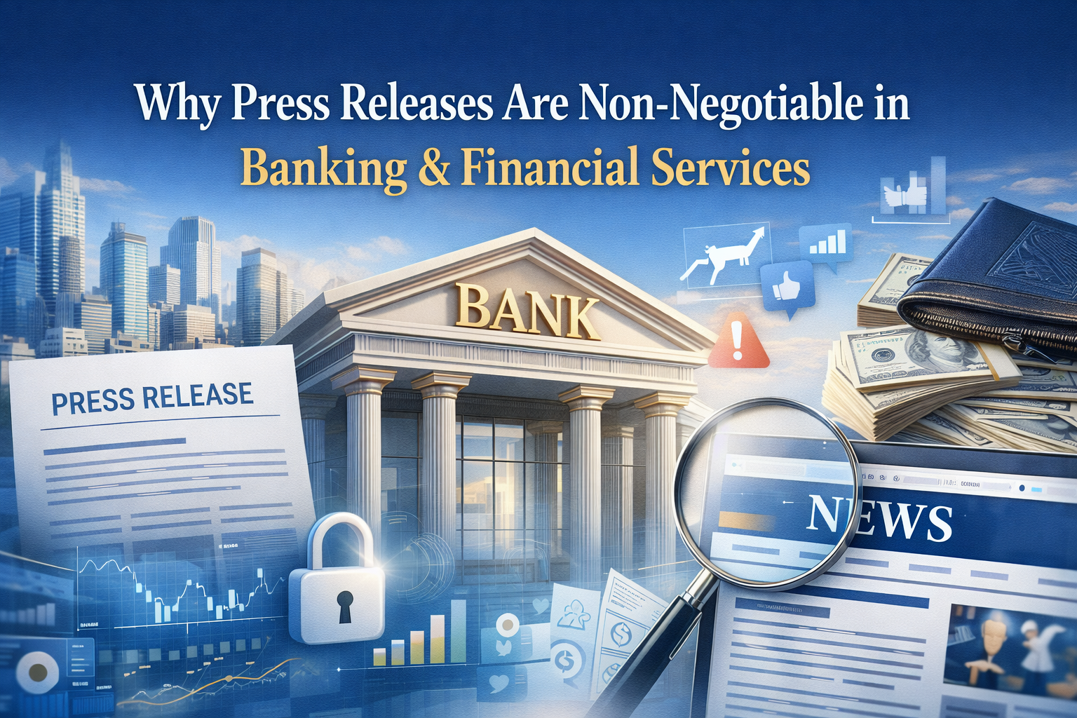Why Press Releases Are Non-Negotiable in Banking & Financial Services