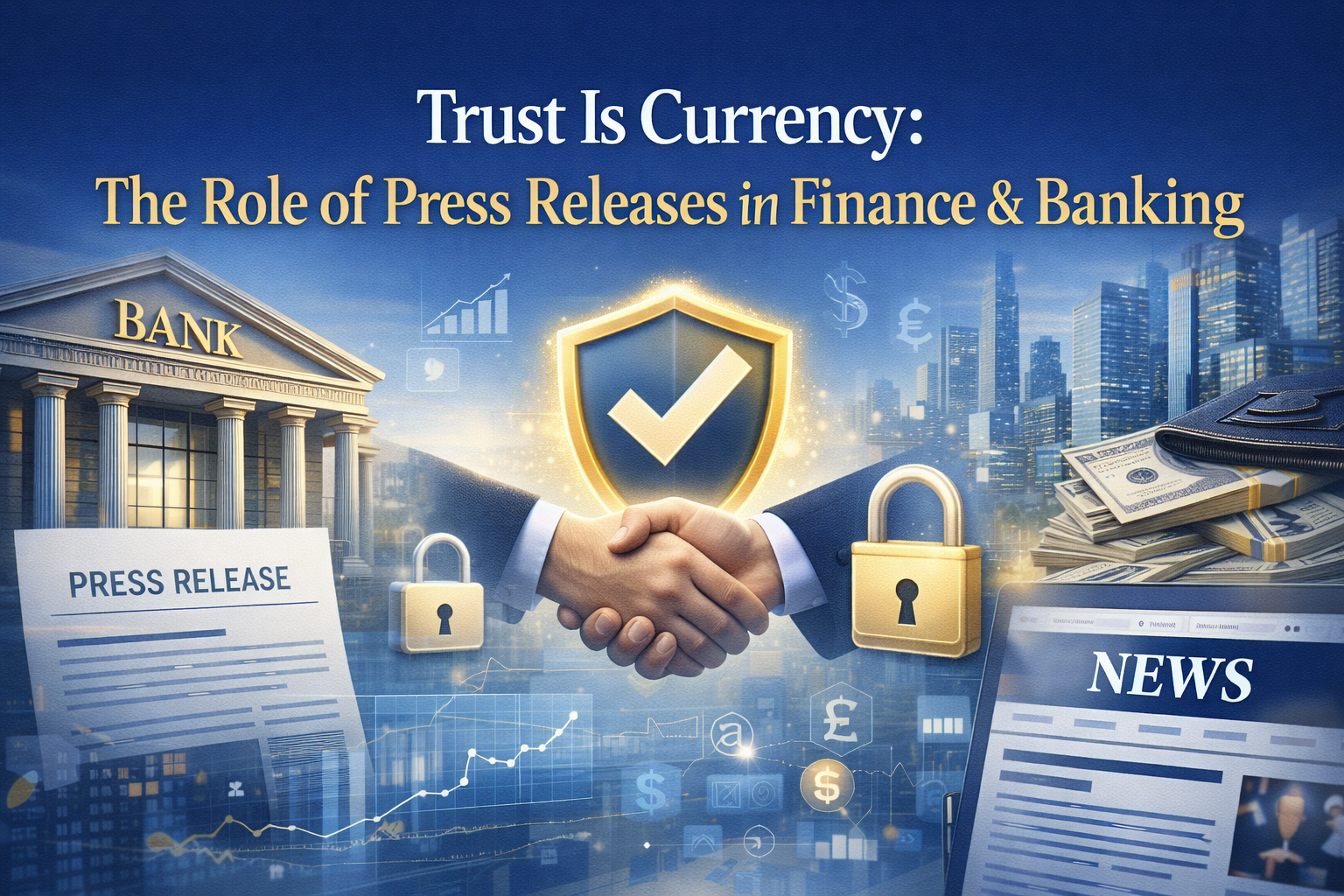 Trust Is Currency: The Role of Press Releases in Finance & Banking Trust Is Currency: The Role of Press Releases in Finance & Banking