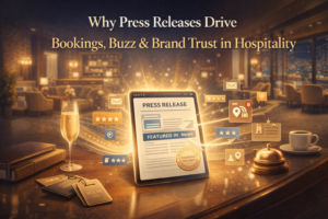 Why Press Releases Drive Bookings, Buzz & Brand Trust in Hospitality
