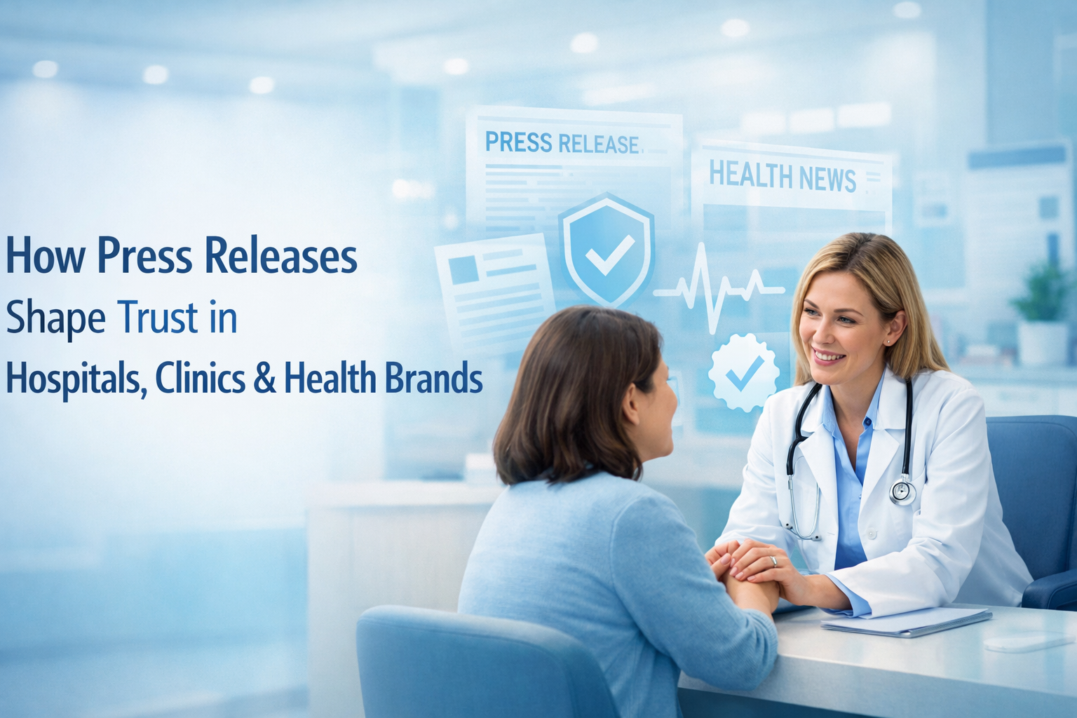 How Press Releases Shape Trust in Hospitals, Clinics & Health Brands