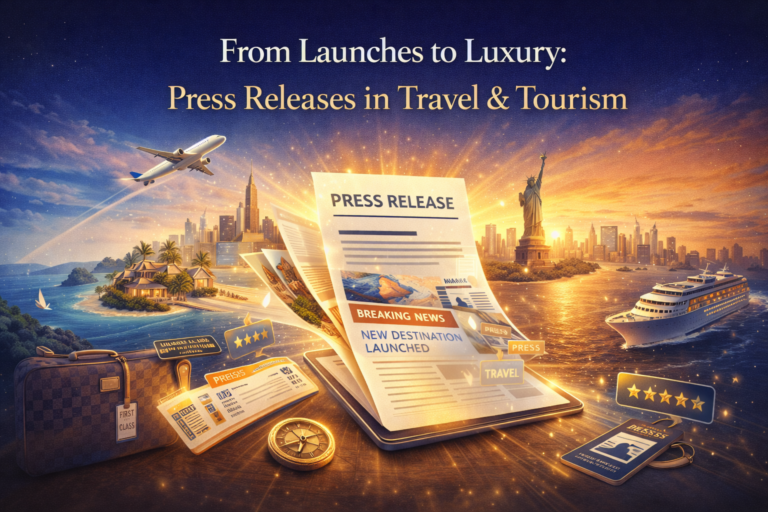 From Launches to Luxury: Press Releases in Travel & Tourism